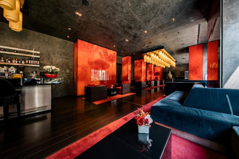 Buddha-Bar Hotel Budapest Klotild Palace Exterior photo The interior of the restaurant